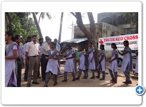 PREVENTION OF DENGUE FEVER -  HERBAL DRINK DISTRIBUTED TO STAFF AND STUDENTS